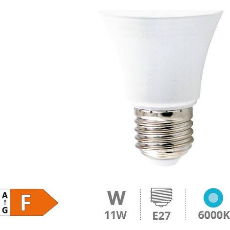 Bombilla LED estándar con sensor crepuscular 11W 1160lm E27 6000K