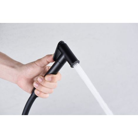 Robinet de bidet avec mitigeur  Modèle LINE  Couleur Noir [ IMEX® ] (1/2)