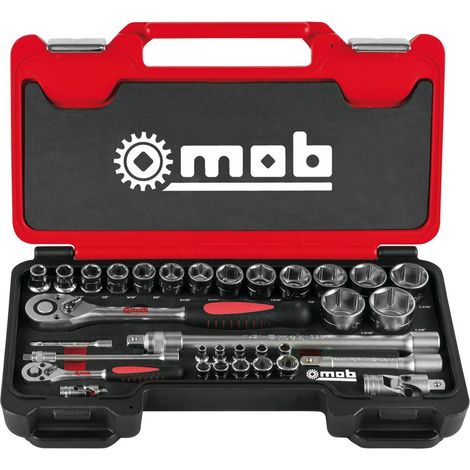 Box Medium Mousse Mixte 1/4'' + 1/2'' - MOB