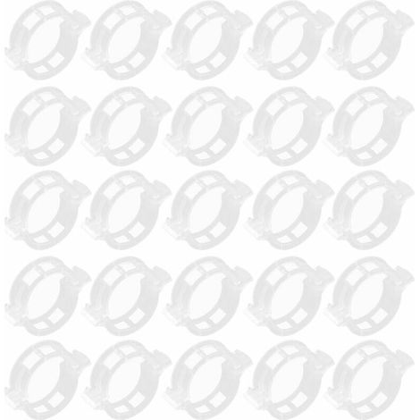 100pcs Collier Lien Pour Ligature Clips de Fixation pour Tomates Vigne de Poivre Concombre (1/5)