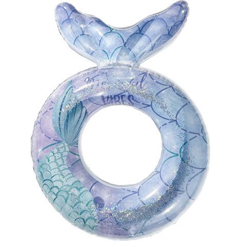 Bouée sirène, bouée gonflable pour enfants et adultes, 41 kg