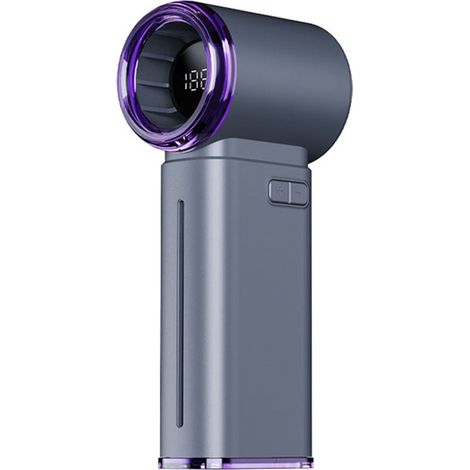 Ventilateur turbo portable gris (1/4)