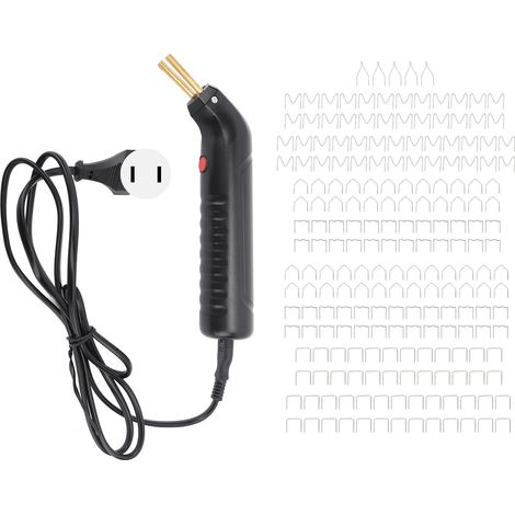 Kit de soudure plastique 70W, réparation pare-chocs voiture, agrafeuse thermique portable DC, machine à souder avec 5 types de clous, pour maison, prise US 110V (1/5)