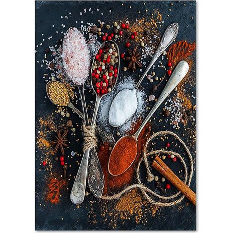 Tableau epices 2 - 70 x 100 cm (1/4)