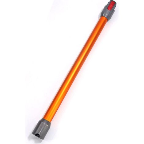 Tige Extension Alliage Aluminium-Magnésium Orange Compatible Aspirateur Dyson V11 V15 V10 V8 V7 (1/4)