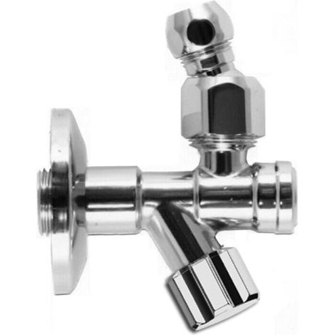 Rubinetto Sottolavabo Con Filtro E Snodo 1/2X3/8 Cromato