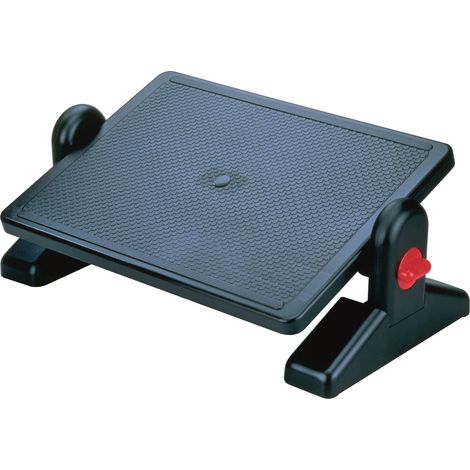 Q-Connect, poggiapiedi Nero, Vinile, Black, 1 (1/2)