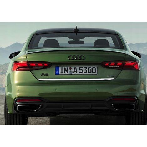 Cornice cromata per il portellone posteriore dell'Audi A5 Coupé 2020+ (1/5)