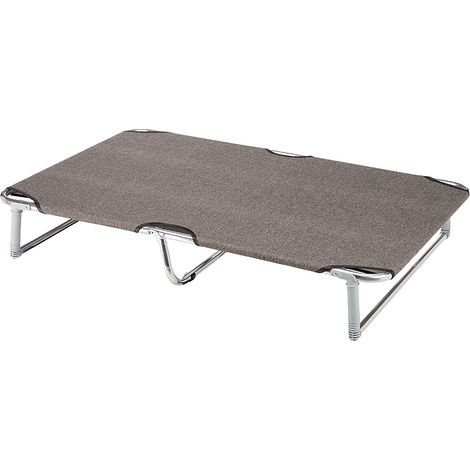 cuccia lettino per cani "dream 115" in alluminio, 119x79x18 cm - ferplast