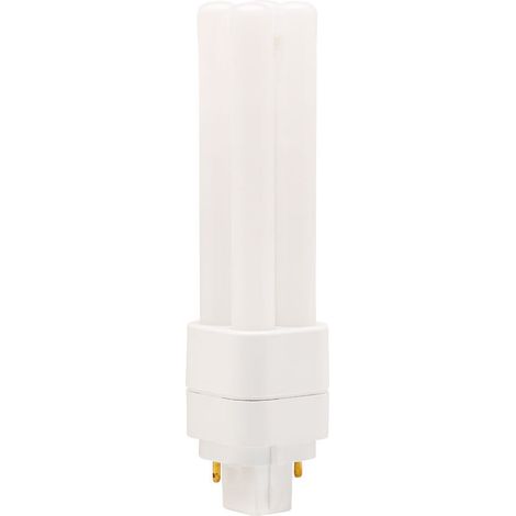 Lámpara led rl-duo18 830/g24d/g24q em 3000k 7w 3,4 x 3,4 x 14,6 cm