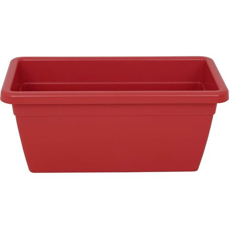 ARTEVASI Fioriera Venezia XL 60 cm Rosso Scuro (1/4)