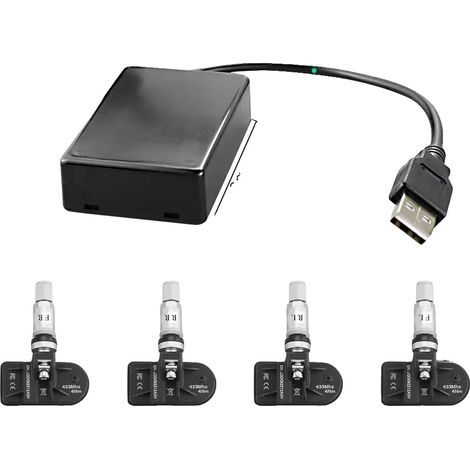Sistema de monitoreo de presión de neumáticos, monitoreo en tiempo real, fácil integración, TPMS2 (integrado) (1/2)