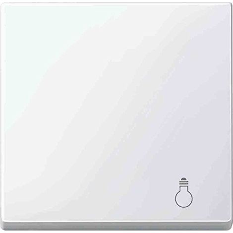 MERTEN MEG3302-0319 WIPPE MIT KENNZEICHNUNG LICHT, POLARWEIß GLÄNZEND, SYSTEM M