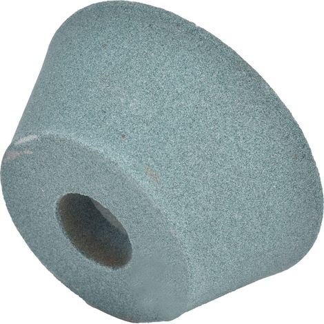 Meule en carbure de silicium vert abrasive résistante à l'usure durable 75x32x20mm pour alliages durs verre optique céramique pierres précieuses 1 pièce (1/5)