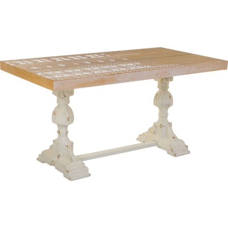 Recibidor de madera marrón 150x80x72h cm