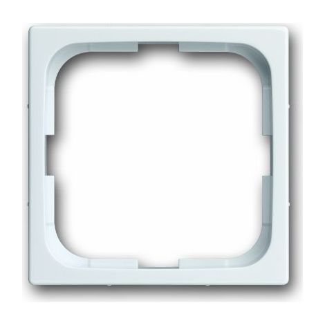 Placa de cubierta Busch Jaeger 1710-0-3863 sin tornillos blanca