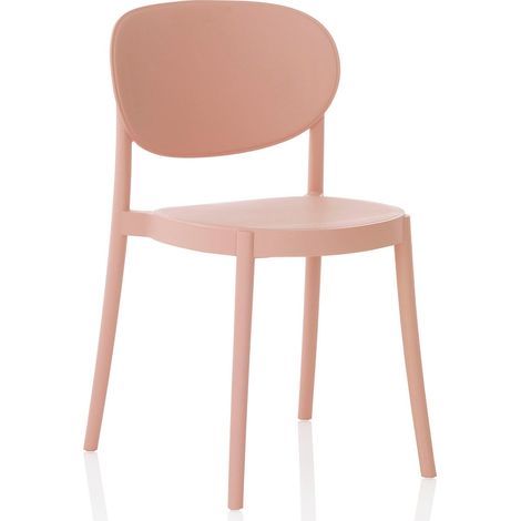 Set de 4 Chaises d’intérieur/extérieur ICE rose
