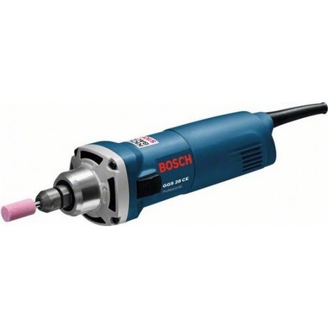 Bosch Professional – Meuleuse droite 601220100 – 650 W pour meulage métal – Moteur avec démarrage progressif – KickBack Stop pour sécurité accrue - GGS 28 CE