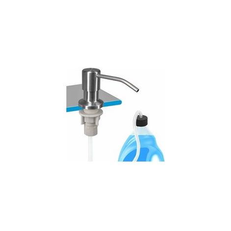 Distributeur de savon pour évier avec kit tube, connexion directe à la bouteille – (1/5)