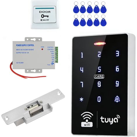 Kit de contrôle d'accès RFID double fréquence WiFi (1/5)
