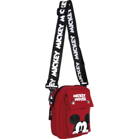 MICKEY-BOLSA BANDOLERA 12.5X17X7CM