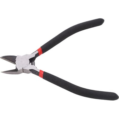 Pince électronique portable avec poignée antidérapante et coupe-bordures en acier allié pour la réparation électronique (1/5)