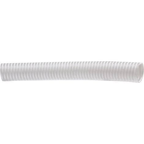 Tuyau traîné en PVC, diamètre intérieur 38 mm, 1 section de 44,4 x 38 mm, épaisseur de paroi 3,2 mm, pulvérisateur x 1 m