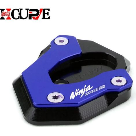 (NINJA1000SX Bleu) Extension de béquille latérale pour moto, compatible avec KAWASAKI Z1000SX (2011-2021) et NINJA1000SX (2020-2023) maxpower (1/4)