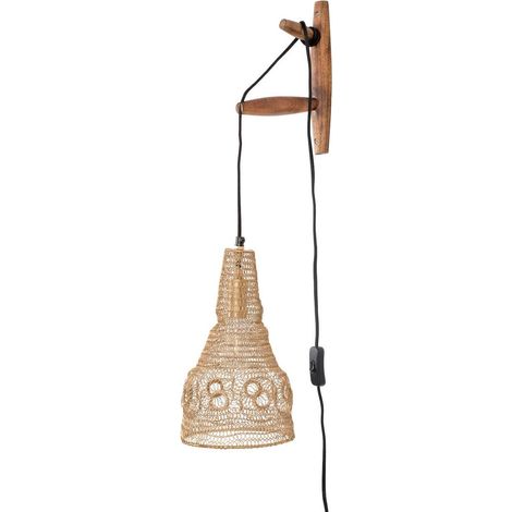 Lampe murale suspendu en métal maille Alen - Boite a design (1/5)