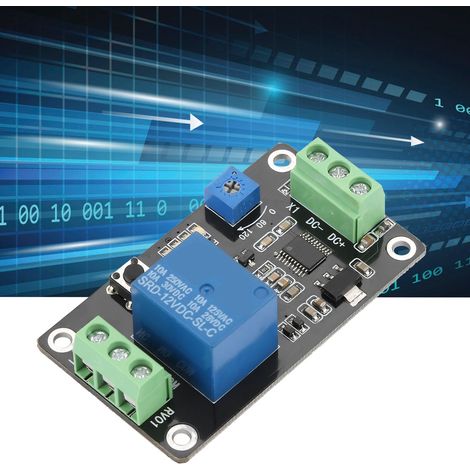 Module de relais temporisé / autobloquant / interrupteur temporisé / temporisation à la mise sous tension (activation/désactivation) / Circuit intégré 555 (1/5)
