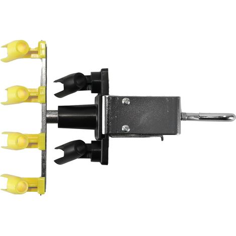 Support pour aérographe à Fixation par Pince, kit de Station de Travail pour aérographe, Rotation à 360°, pouvant contenir jusqu'à 6 aérographes (1/5)