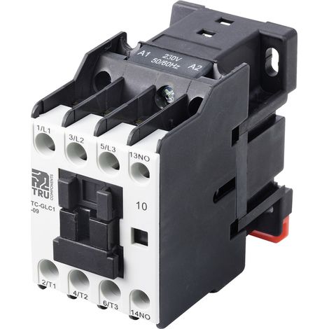 TRU COMPONENTS TC-GLC1-09 230V Schütz 3 Schließer 4 kW 230 V/AC 9 A 1 St. (1/4)
