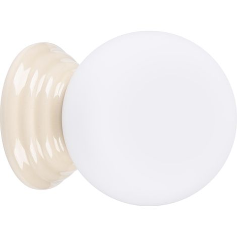 Applique bagno ZORI beige sfera vetro G9 8W Sollux IP44 (1/5)