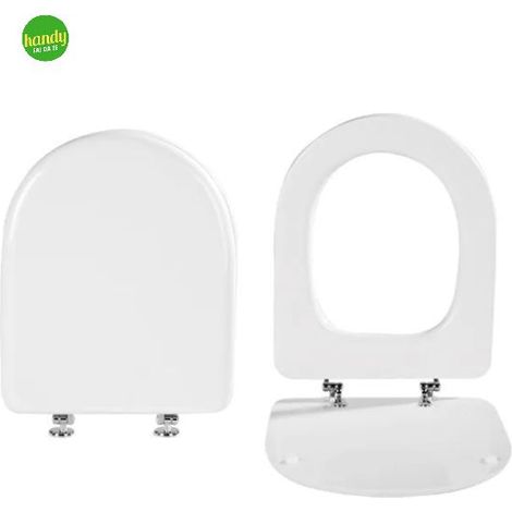 Copriwater in resina poliestere ovale serie Ydra chiusura standard SAPAL