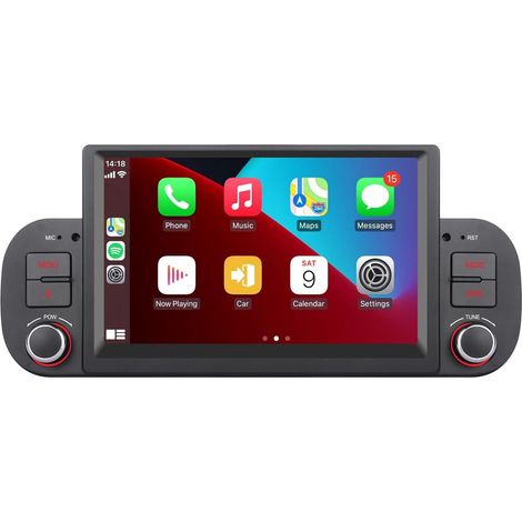 Autoradio Double DIN pour 2013-2020 Wireless Carplay et Android Auto Commande vocale avec écran Tactile IPS 7 Pouces/Bluetooth/FM/AM/USB/EQ (1/5)