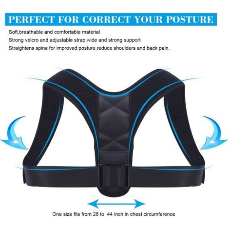 Correcteur de posture Dos Réglable par Orthèse de maintien pour Colonne Vertébrale ABI (1/4)