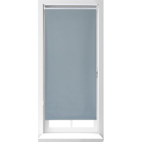 Estor termico enrollable gris de 220 cm de largo