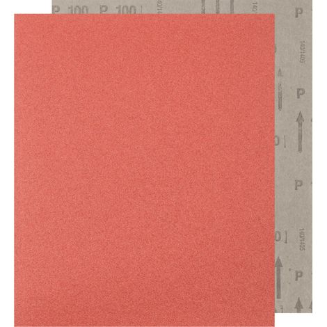 PFERD TOOLS Papier Schleifbogen Korund 230x280mm BP A100 universell für Holz, Farbe und Lack 100 Stk (1/5)