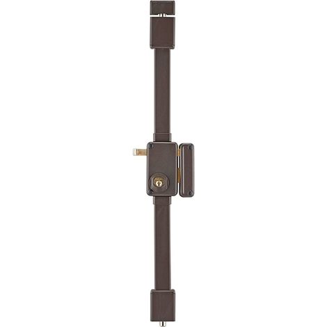 Serratura BELUGA marrone cr hg5 a traino 75 x 130 destra 4 chiavi - THIRARD (1/2)