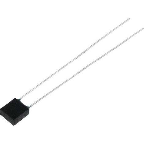Fusible thermique 125ºc dans un boîtier isolant mesure 6x6,5x2,8mm Tz-p125/2