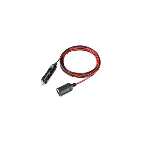 Câble D’Extension pour Allume Cigare,3.7M 12V-24V DC,20AWG Prise Câble d'Extension pour Allume Cigare étanche avec Fusible 15A pour Moto Bateau Réfrigérateur électriques Voiture (1/3)
