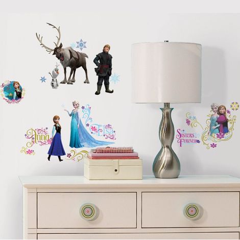 LA REINE DES NEIGES DISNEY - Stickers repositionnables la Reine des Neiges, Disney (1/4)