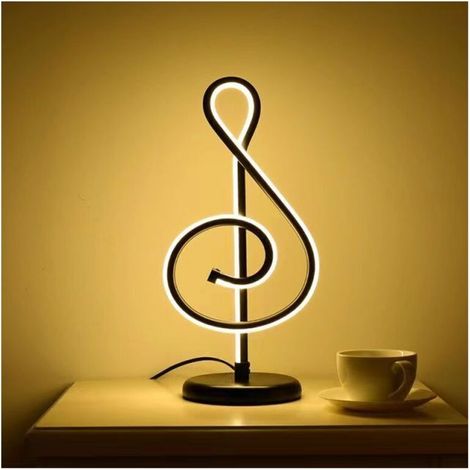 Modern Simple Rechargeable LED Table Lamp with Eye Protection, Bedside Lamp, Creative Desk Lamp for Bedroom, Hotel and Bar – Ice Blue Light (1/4)
