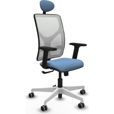 Silla de oficina piqueras y crespo Motilla blanco espuma alta densidad (1/2)