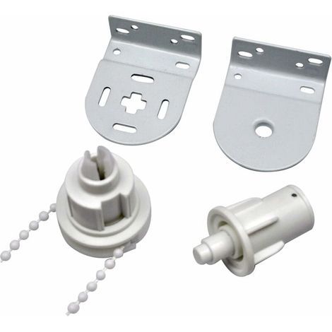 Galozzoit – Reparaturset für 32-mm-Rollos – 1,5-mm-Metallhalterung – 3 m Kette mit Kugeln – Kompatibel mit 30-mm-Rohren – Maximale Belastung 5 kg (1/5)