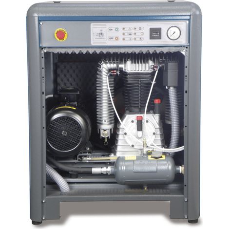 Aerotec Silent Basis PRO B-AK30-15 Compresseur à courroie trapézoïdale à plateau d'appui 4 KW- 15 bar
