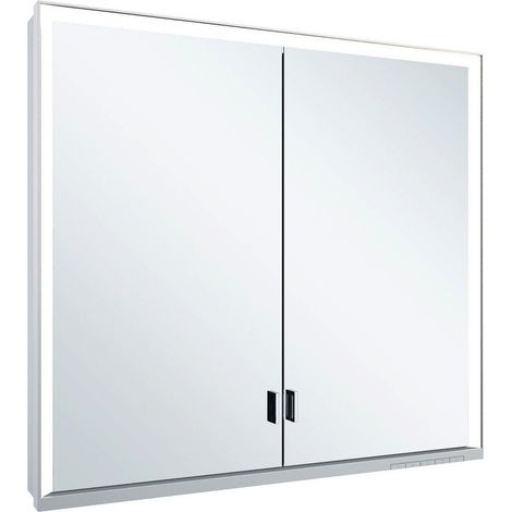 KEUCO Royal Lumos armario con espejo 2 puertas, puerta larga,