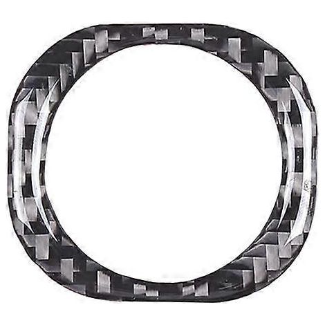 Anneau décoratif de démarrage/arrêt pour moteur de Ford Maverick 2022-2023 - Accessoires en fibre de carbone souple (1/4)