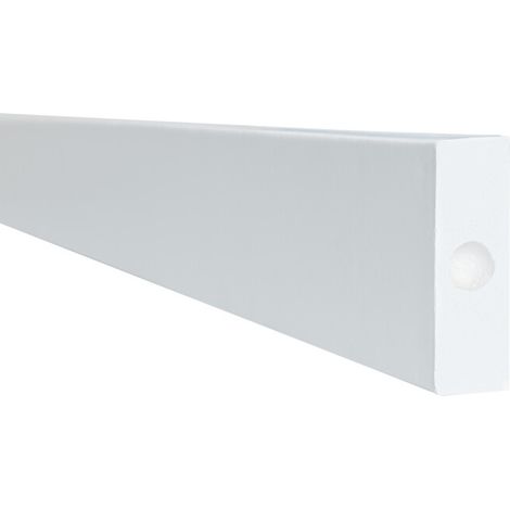 Moravia Protection anti-chocs MORION rectangle 20 × 60 mm L 1000 mm blanc (1/3)