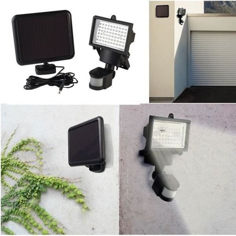 Solarstrahler mit 60 LEDs und Bewegungsmelder... (1/3)